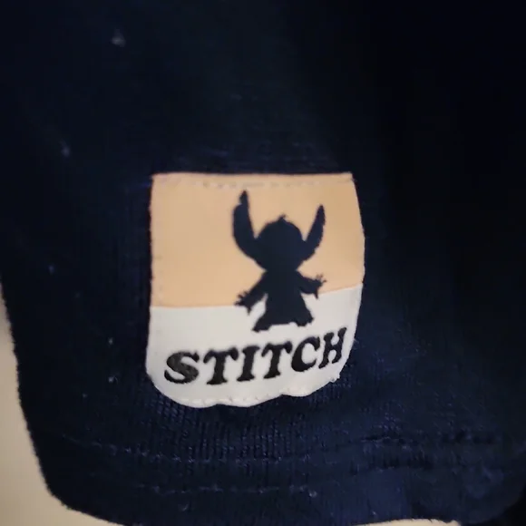 Women's Navy Blue Graphic Pajama Top - Picture 2 of 5